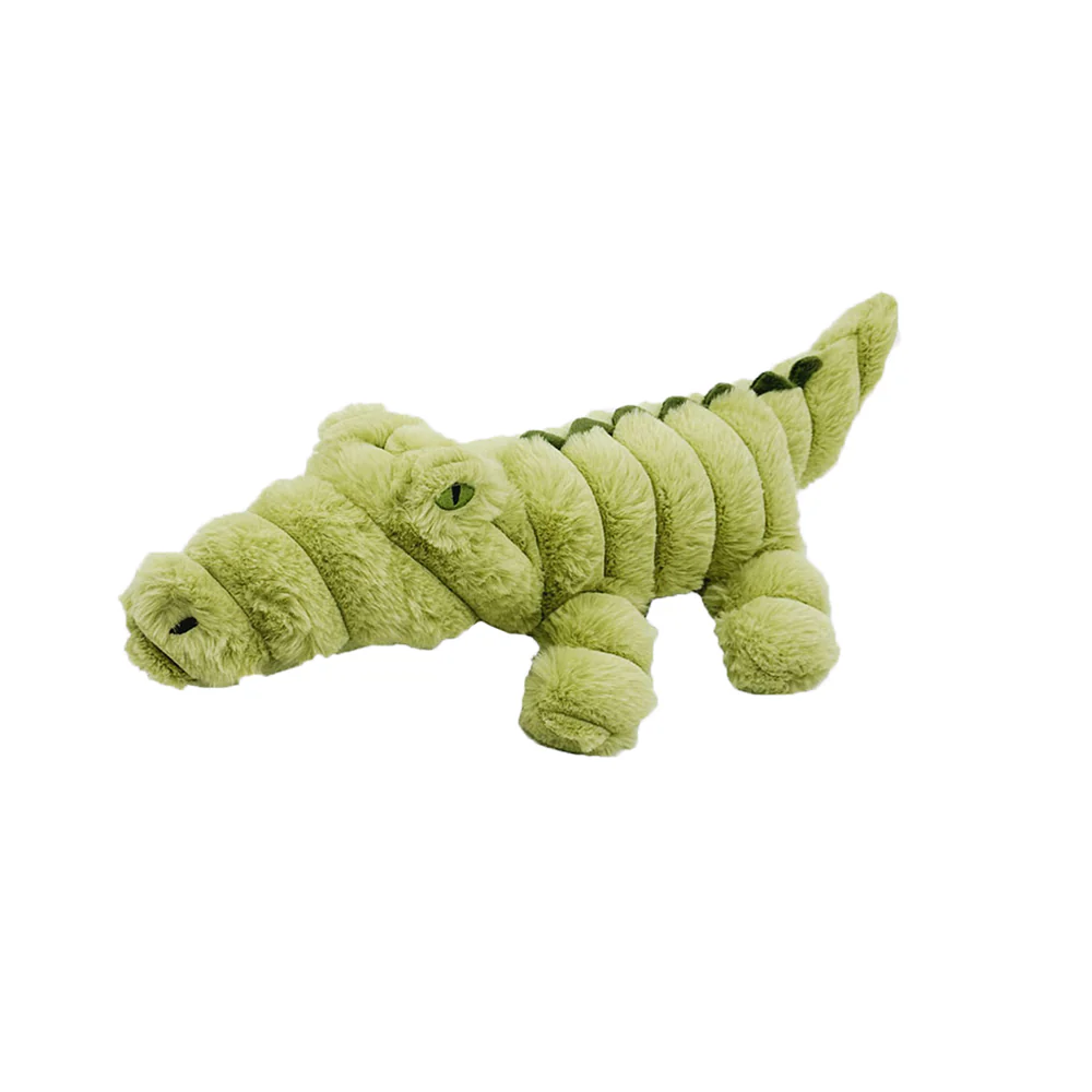Petlou Plush Dog Toy - Zoo Friends -  Alligator 16