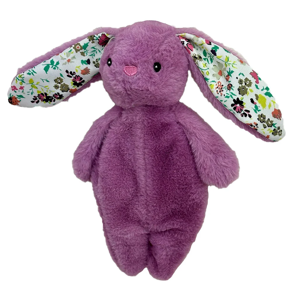 Petlou Plush Dog Toy - Farm Friends -  Floppy Rabbit Lavender 13