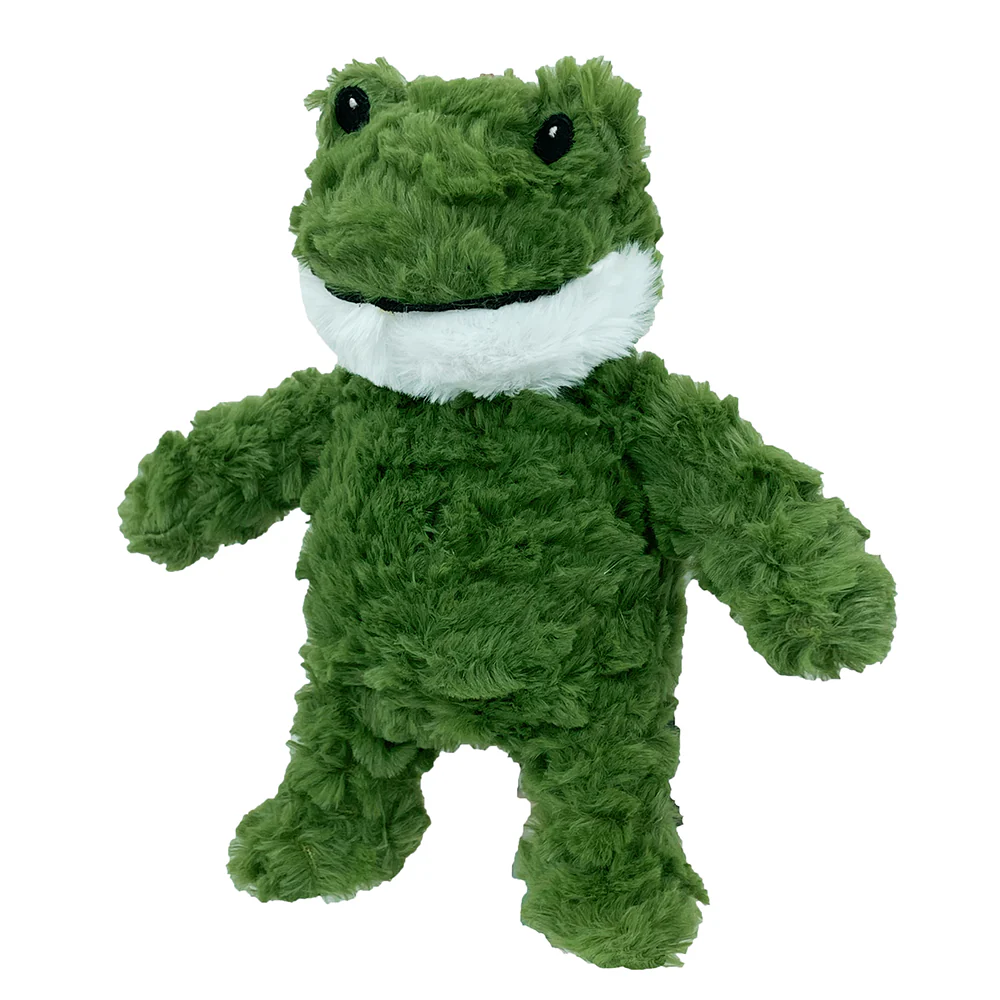 Petlou Plush Dog Toy - Farm Friends - Frog 9