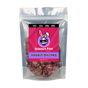 The Rabbit Tap Dehydrated Rabbit Organs 2oz Bag