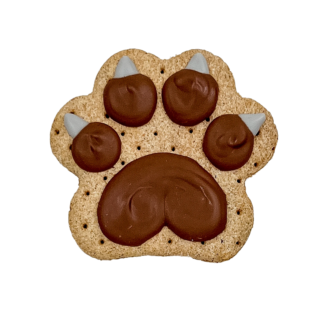 *Seasonal - SUMMER* Bosco & Roxy's Summer BBQ - Bear Paw Dog Cookie (100% Natural Color!)