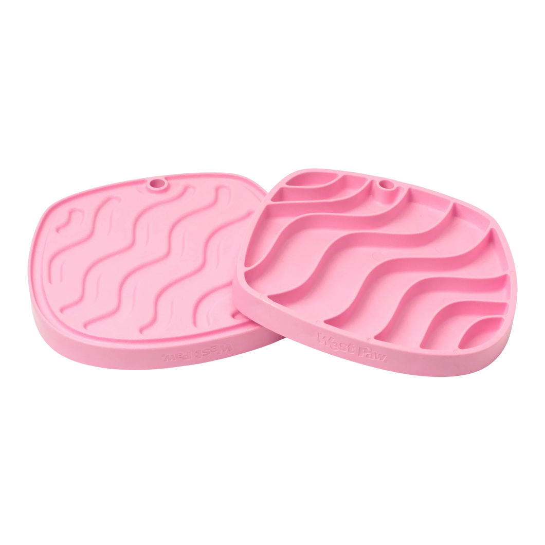 West Paw Feast Mat Bubblegum / Waves