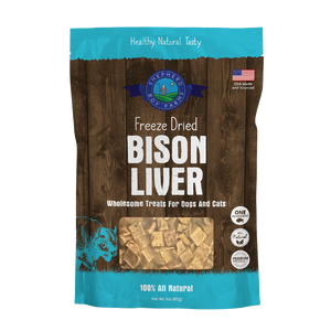 Shepherd Boy Farms Freeze-Dried Bison Liver Dog & Cat Treats
