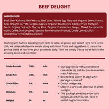 Load image into Gallery viewer, Shepherd Boy Farms Freeze-Dried Dog or Cat Food - Beef Recipe 14oz bag