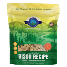 Load image into Gallery viewer, Shepherd Boy Farms Freeze-Dried Dog or Cat Food - Bison Recipe 14oz bag