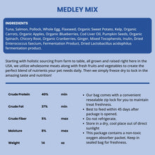 Load image into Gallery viewer, Shepherd Boy Farms Freeze-Dried Dog or Cat Food - Fish Medley 14oz bag