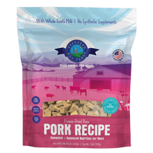 Load image into Gallery viewer, Shepherd Boy Farms Freeze-Dried Dog or Cat Food - Pork Recipe 14oz bag