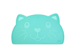 Nice Paws Cat Silicone Floor Mat - Sage