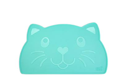 Nice Paws Cat Silicone Floor Mat - Sage