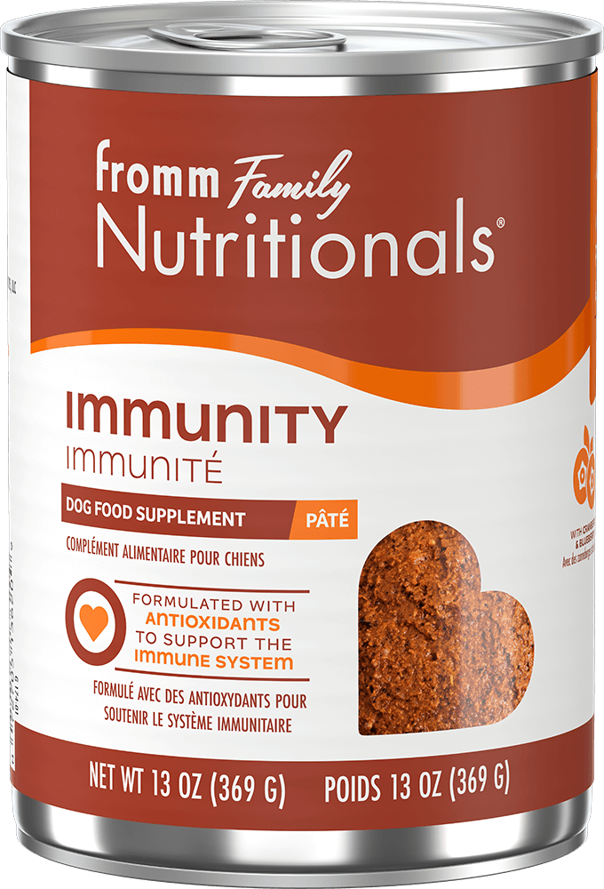 Fromm Wet Dog Food Pâtés - Nutritionals Immunity Dog Food Supplement 13oz Can Single