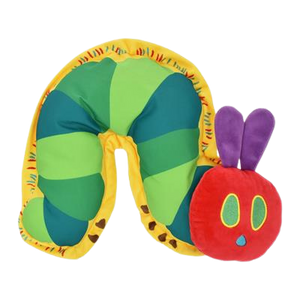 Multipet EC Caterpillar Flattie Plush Dog Toy - 7.2"