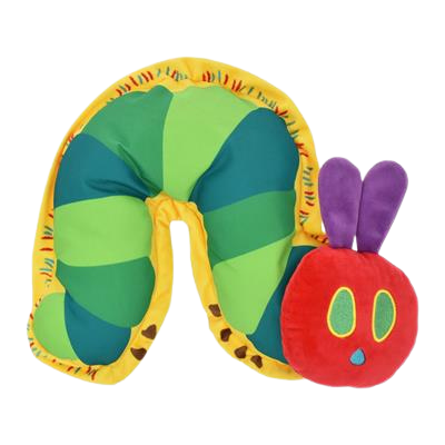 Multipet EC Caterpillar Flattie Plush Dog Toy - 7.2