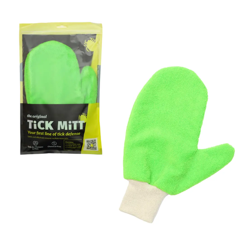 TiCK MiTT Tick Remover for Dogs, Kids, and Outdoor Lovers - Green