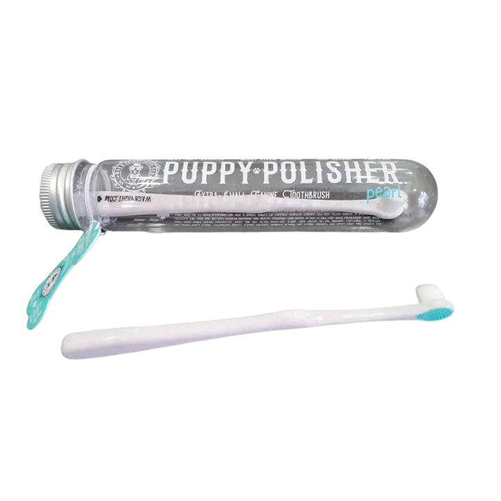 Wag & Bright Supply Co. Puppy Polisher Pearl Eco Toothbrush - XS