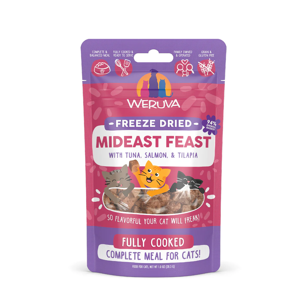 Weruva Freeze-Dried Fully-Cooked Cat Food - Mideast Feast
