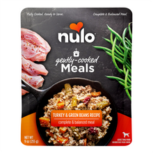 Load image into Gallery viewer, Nulo Gently-Cooked Meals - Turkey &amp; Green Beans Recipe Adult Dog Food 9oz Pouch