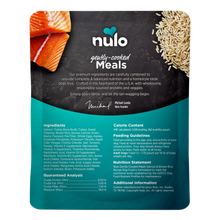 Load image into Gallery viewer, Nulo Gently-Cooked Meals - Salmon &amp; Brown Rice Recipe Adult Dog Food 9oz Pouch