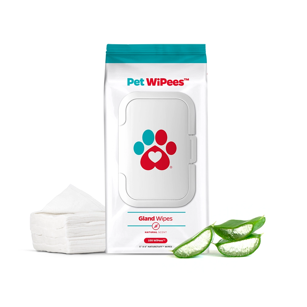 Pet WiPees™ Gland Wipes for Dogs & Cats, 100ct | Natural / 5