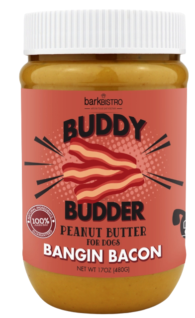 Bark Bistro Bangin' Bacon Buddy Budder 17oz Jar
