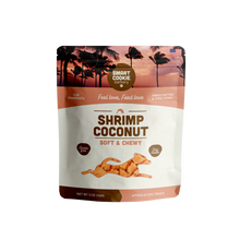 Load image into Gallery viewer, Smart Cookie Barkery - Soft &amp; Chewy Treats - Shrimp + Coconut 5oz Bag
