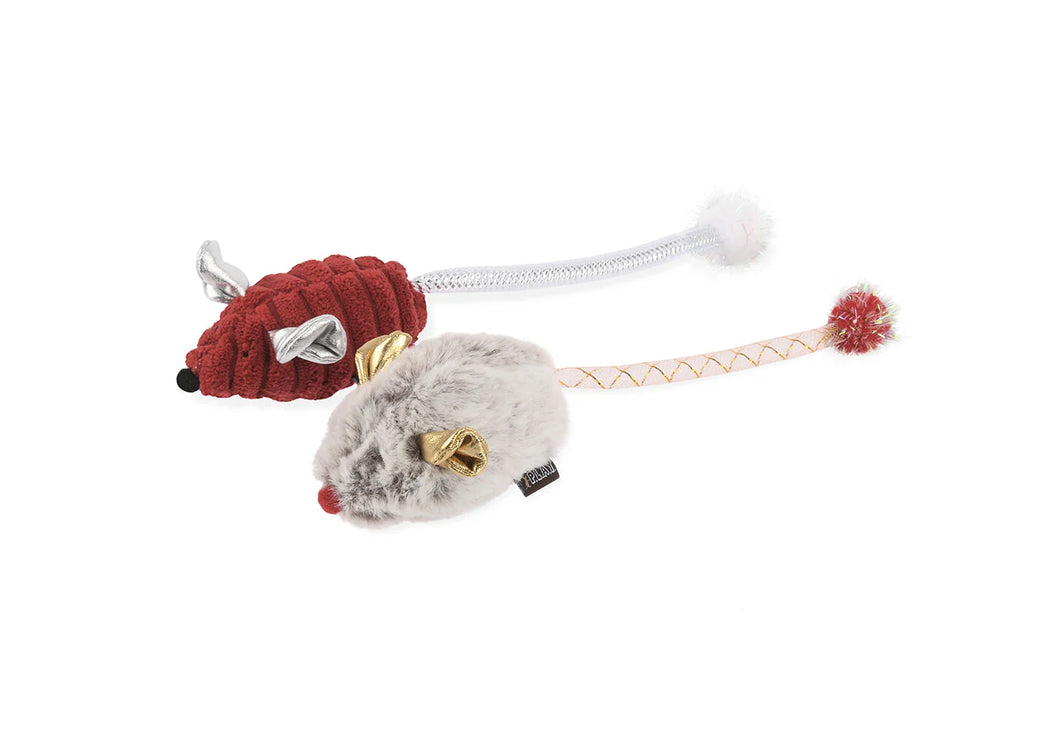 *Seasonal - WINTER* P.L.A.Y. Feline Frenzy Cat Toy - Twice As Mice