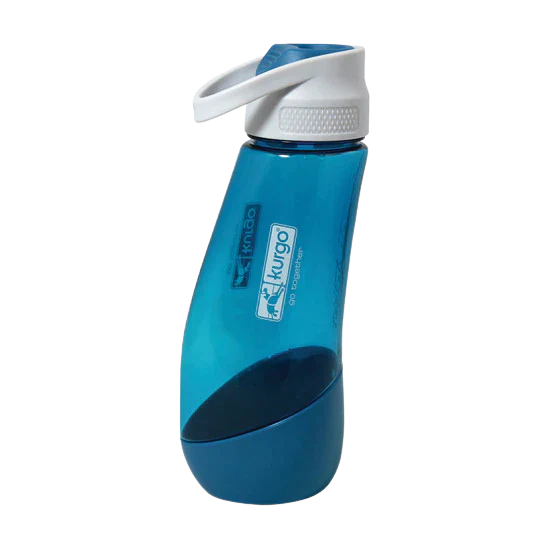 Kurgo Gourd H20 Bottle & Bowl - Coastal Blue