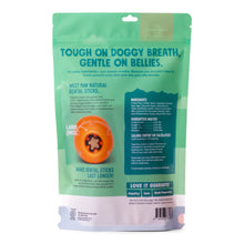 Load image into Gallery viewer, West Paw Natural Dental Sticks - Large 14oz Bag (approx. 7 sticks)