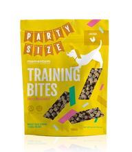 Load image into Gallery viewer, Momentum Freeze-Dried Training Bites Dog Treats - Chicken 6oz Party-Size Bag