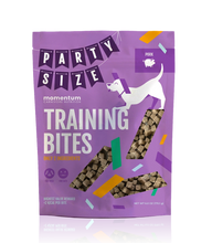 Load image into Gallery viewer, Momentum Freeze-Dried Training Bites Dog Treats - Pork 6oz Party-Size Bag