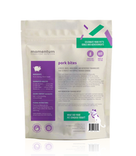 Load image into Gallery viewer, Momentum Freeze-Dried Training Bites Dog Treats - Pork 6oz Party-Size Bag