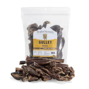 Tuesday's Natural Dog Company Beef Gullet Bites Assorted - 16oz Bag