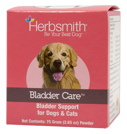 Herbsmith Bladder Care Powder 75g Jar for Dogs and Cats