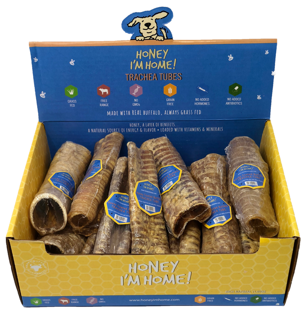 Honey I'm Home! Individual Buffalo Trachea Tubes
