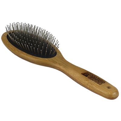 Bamboo Groom Oval Pin Brush w/ Pins - Large