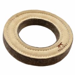 Tall Tails Natural Leather Dog Toy - Ring 7