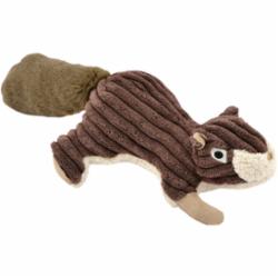 Tall Tails Plush Squeaker Dog Toy - Squirrel Brown 12