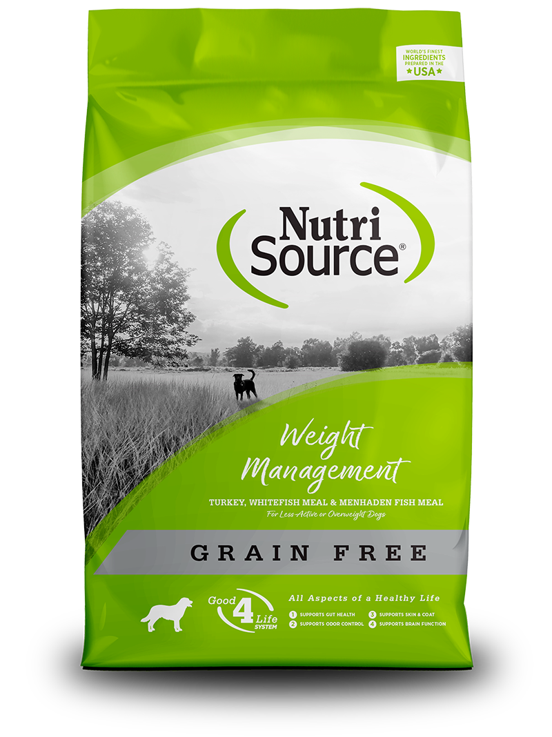 NutriSource Dry Dog Food Grain-Free Weight Management Recipe