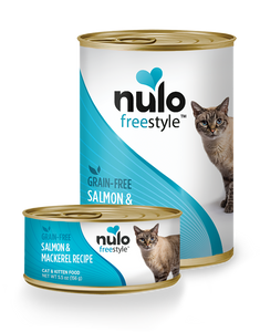 Nulo Wet Cat Food FreeStyle Grain-Free Salmon & Mackerel Recipe