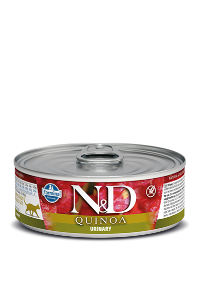 Farmina Quinoa Wet Cat Food N&D Urinary - Duck 2.5oz Can Single