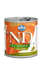 Load image into Gallery viewer, Farmina Pumpkin Wet Dog Food N&amp;D Duck &amp; Pumpkin
