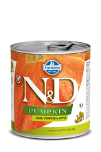 Load image into Gallery viewer, Farmina Pumpkin Wet Dog Food N&amp;D Boar, Pumpkin &amp; Apple