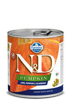 Load image into Gallery viewer, Farmina Pumpkin Wet Dog Food N&amp;D Lamb, Pumpkin &amp; Blueberry