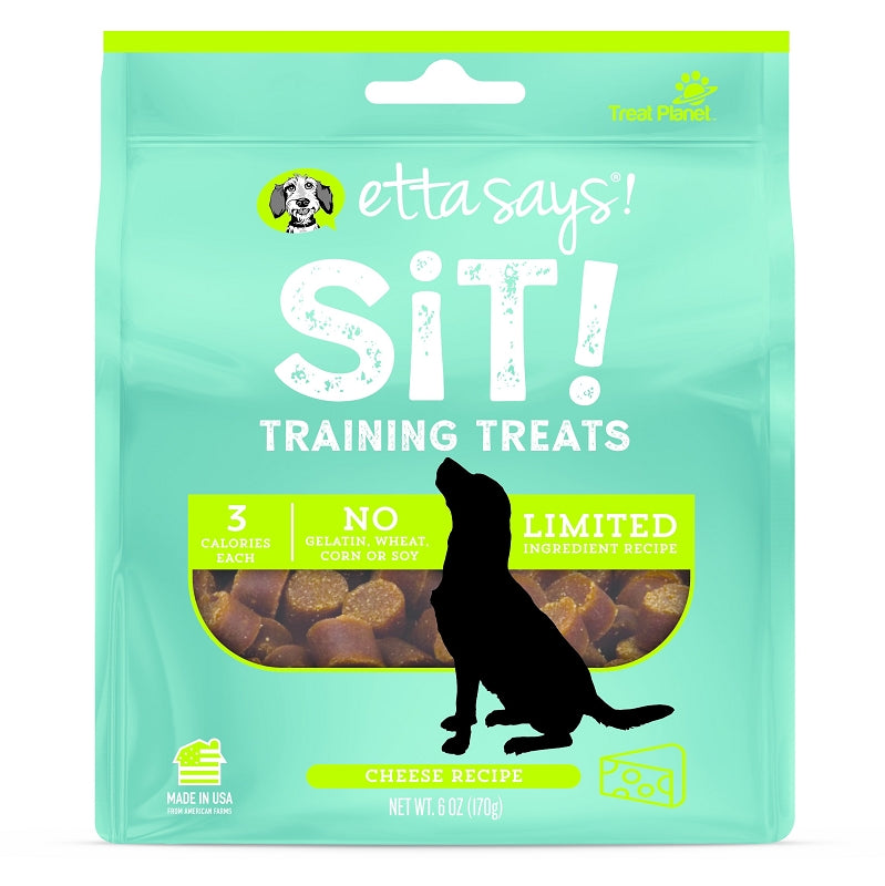 Etta Says! Sit! Training Treats Cheese 16oz bag
