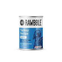 Load image into Gallery viewer, Bixbi RAWBBLE® Wet Dog Food Turkey for Puppies Recipe 12.5oz Can Single