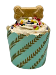 Lucky Biscuit Pet Bakery - Celebration - Pupcake - Blue (FROZEN)