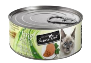 Fussie Cat Wet Cat Food Fine Dining Mousse- Chicken W/ Pumpkin 2.4oz Can Single