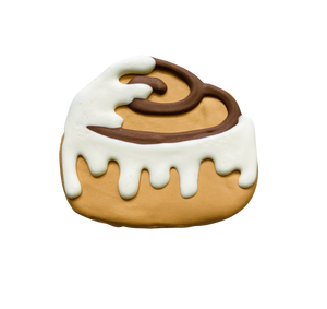 Lucky Biscuit Pet Bakery Breakfast Menu- Cinnamon Roll Dog Cookie