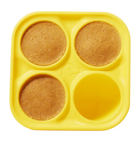 Woof Silicone Freezable Refill Treat Tray for Pupsicle Toy - XL (75 lbs & up)