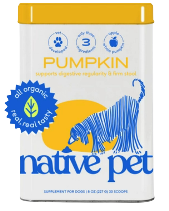 Native Pet Freeze-Dried Pumpkin 8oz Tin