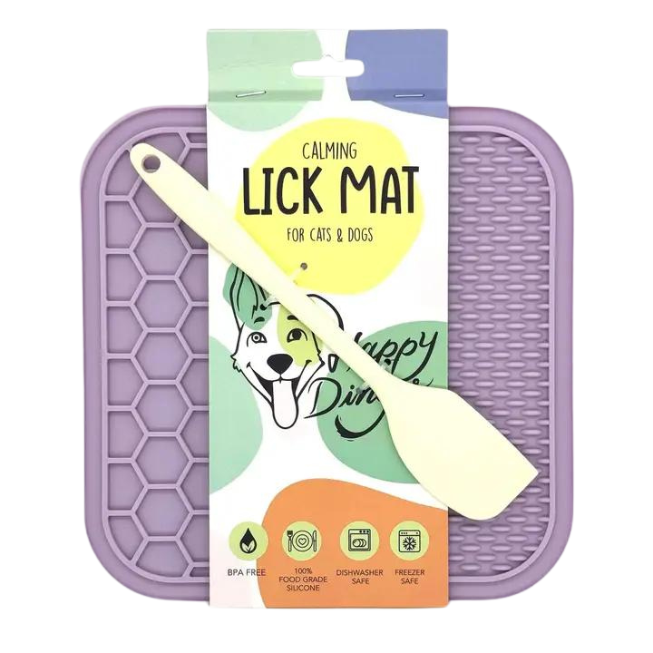 Happy Dingos Calming Lick Mat - Purple